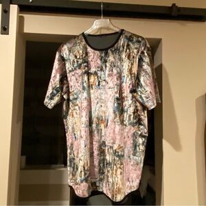 Alvaro Tunic/Dress. Lavender, Black, Gold.Depending on height could be either